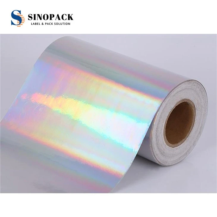 Holografischer PET-Etikettenaufkleber von Indigo Press