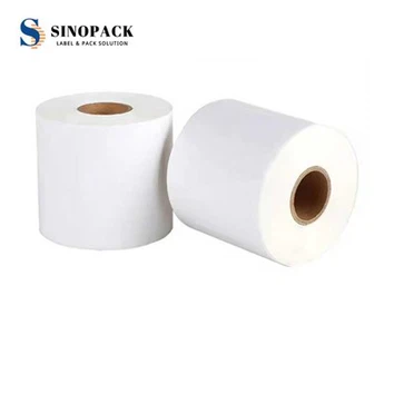 Weiße PVC-Aufkleberbögen mit Indigodruck